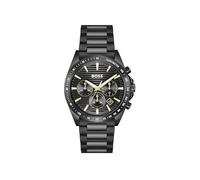 BOSS Chronograph Quartz Watch for Men Strike Collection with Black Stainless Steel Bracelet - 1514291