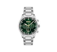 BOSS Chronograph Quartz Watch for Men with Silver Stainless Steel Bracelet - 1513868