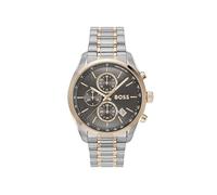 BOSS Chronograph Quartz Watch with Calendar for Men Grand Prix 44 Collection with Two-Tone Stainless Steel Bracelet - 1514252