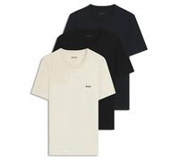 Boss Mens BOSS Bodywear 3 Pack Premium Cotton T-Shirts - Crew Neck L Multi