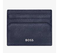 BOSS Classic Grained Navy Card Holder HLC416N