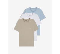 BOSS Classic Logo Short Sleeve T-Shirt Beige White Blue (3 units) - S