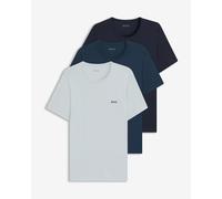 BOSS Classic Short Sleeve T-Shirt Blue (Pack of 3) - XS