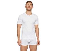 Boss Classic Short Sleeve V Neck Base Layer 3 Units White M Men
