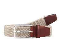 BOSS Mens Clorio Sz30 Woven belt with leather facings