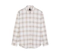 Boss Cody Checked Cotton-poplin Shirt - White - S