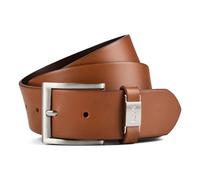 BOSS Mens Connio Branded-keeper belt in Italian leather