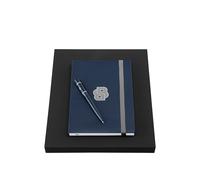 BOSS Coordinated notebook and ballpoint pen set - Style Set HNH612NL + HSC6124N, 58837065 Blue pcs.