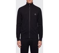 Boss Cotton and Cashmere Turtleneck Zip-Up Jumper - Size: L - male