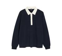 Boss Cotton and Wool-blend Rugby top - Navy - S