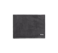 BOSS Cotton bath mat with contrast embroidered logo - Style EDGE Blush Bath mat 050070, BMAT-EDGE Dark Grey ONESI