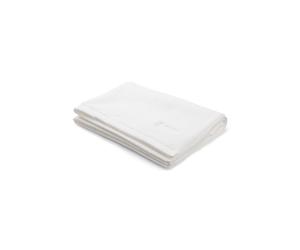 BOSS Cotton bath mat with contrast embroidered logo - Style EDGE Blush Bath mat 050070, BMAT-EDGE White ONESI