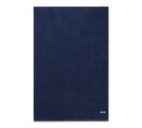 BOSS Cotton bath sheet with contrast embroidered logo - Style EDGE Blush Bath sheet 100, BSHT-EDGE Dark Blue ONESI