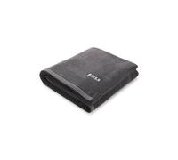 BOSS Cotton bath sheet with contrast embroidered logo - Style EDGE Blush Bath sheet 100, BSHT-EDGE Dark Grey ONESI