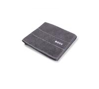 BOSS Cotton bath towel with white logo embroidery - Style PLAIN Aqua SDOU 070140, BTOW-PLAIN Dark Grey ONESI