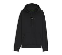 BOSS Cotton-blend Hoodie With 3d Logo Black