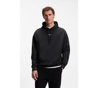 BOSS Cotton-blend hoodie with 3D logo - Style Sly Zone, 50564256 Black XXL