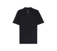 BOSS Cotton-Blend Knit Polo with Bodymapping Structure