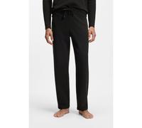 BOSS Cotton-blend pyjama bottoms with embroidered logo - Style Waffle Pants, 50535877 Black S