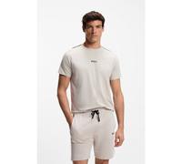 Boss Balance 10161407 18 Short Sleeve Pyjama T-shirt Beige,Grey XL Men