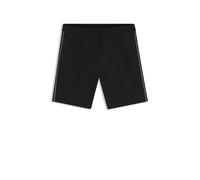 BOSS Cotton-blend shorts with piped trims - Style JT_Join Headlo, 50561776 Black 4XL
