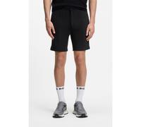 BOSS Cotton-blend shorts with piped trims - Style JT_Join Headlo, 50561776 Black XXXL