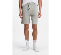 BOSS WAFFLE STRUCTURE COTTON-BLEND SHORTS
