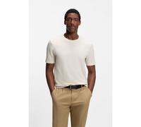 Boss Tiburt Short Sleeve T-shirt Beige 4XL Men