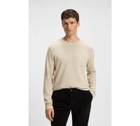 BOSS Cotton-blend T-shirt with waffle structure - Style Tempesto, 50520725 Light Beige XXXL