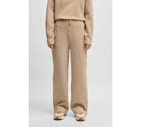 BOSS Cotton-blend tracksuit bottoms with Double B monogram - Style Enolara, 50532017 Beige XS