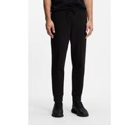 BOSS Cotton-blend tracksuit bottoms with piping details - Style JT_Join Hadiko, 50553574 Black 4XL