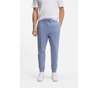 BOSS Cotton-blend tracksuit bottoms with piping details - Style JT_Join Hadiko, 50553574 Light Blue S