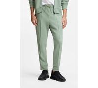 BOSS Cotton-blend tracksuit bottoms with piping details - Style JT_Join Hadiko, 50553574 Light Green M