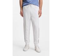BOSS Cotton-blend tracksuit bottoms with piping details - Style JT_Join Hadiko, 50553574 White L