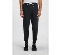 BOSS Cotton-blend tracksuit bottoms with striped trims - Style Pants Zone, 50543070 Dark Blue XXXL