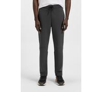 BOSS Cotton-blend tracksuit bottoms with striped waistband - Style Hadim Zone, 50545246 Dark Grey M