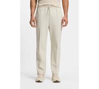 BOSS Cotton-blend tracksuit bottoms with tennis-themed logo - Style JT_Join Hurley, 50553685 Natural XXXL