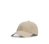 BOSS Cotton cap with embroidered Double B monogram - Style Ari-B-ICON, 50533348 Light Beige