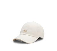 BOSS Cotton cap with metal logo lettering - Style Ari-ME, 50533367 Natural pcs.
