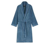 BOSS Cotton dressing gown with piping and embroidered branding - Style TIAGO Moka Bath robe M, KIM-TIAGO Blue XL