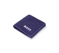 BOSS Cotton face cloth with white logo embroidery - Style WTOW-PLAIN-415030/030, WTOW-PLAIN Dark Blue ONESI