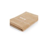 BOSS Cotton guest towel with white logo embroidery - Style GUEST-PLAIN-021040/060, GUEST-PLAIN Beige ONESI