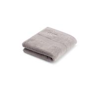 BOSS Cotton hand towel in silver with embroidered logo - Style LOFT SilverN Hand towel 050100, HTOW-1013444 Silver ONESI