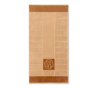 BOSS Cotton hand towel - Style DOUBLEB Cypres Handtowel 050100, HTOW-DOUBLEB Light Brown ONESI