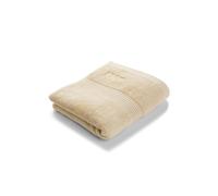 BOSS Cotton hand towel with embroidered logo - Style LOFT Camel SERV 050100, HTOW-LOFT Beige ONESI