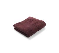 BOSS Cotton hand towel with embroidered logo - Style LOFT Camel SERV 050100, HTOW-LOFT Dark Red ONESI