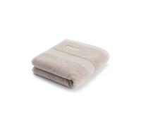 BOSS Cotton hand towel with embroidered logo - Style LOFT Camel SERV 050100, HTOW-LOFT Light Beige ONESI