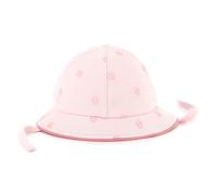 Boss - Cotton Hat With Chin Ties - Pink Pale - Girl - Size 50