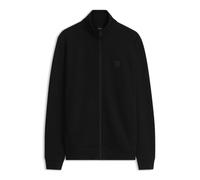 BOSS Cotton-jersey Jacket With Logo Badge