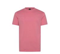 Boss Cotton-Jersey T-Shirt with Large Logo Print - Light/Pastel Blue
